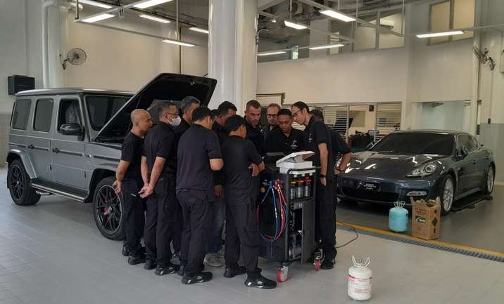 Training Recovery AC R1234yf