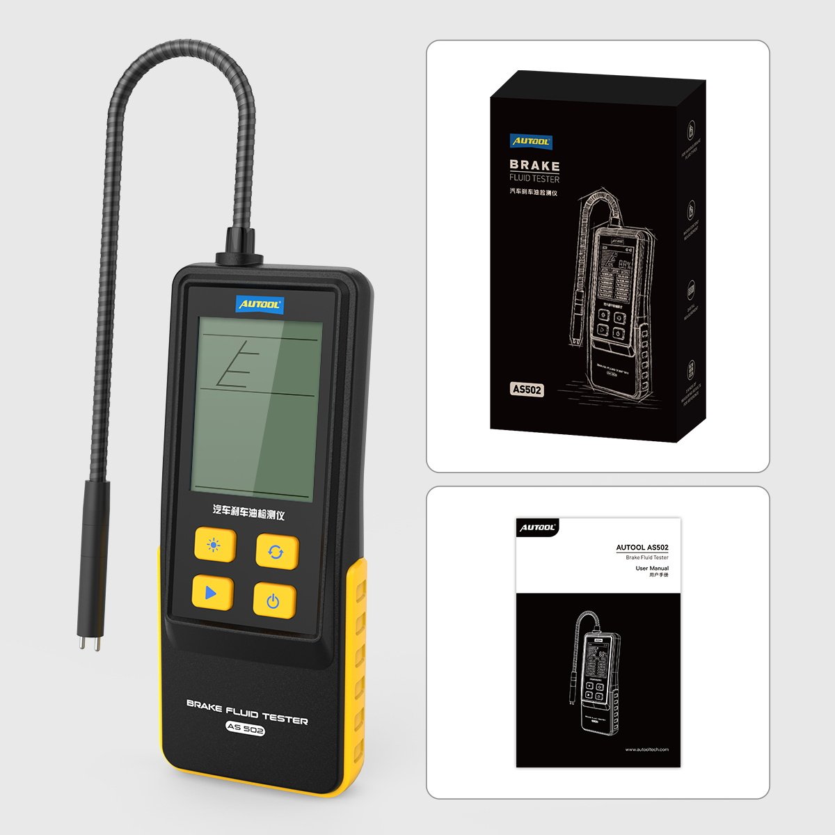  AUTOOL AS502 Car Brake Fluid Tester Car Oil Quality — foto 7