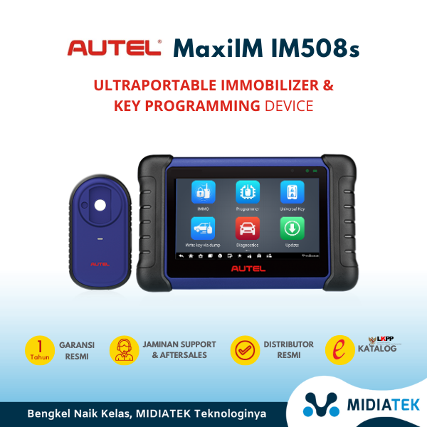 AUTEL MaxiIM IM508S | Programmer Kunci Immobilizer Profesional