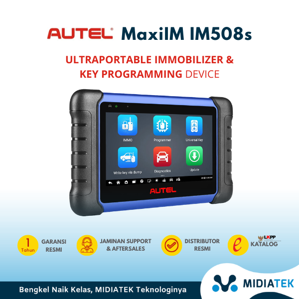 AUTEL MaxiIM IM508S | Programmer Kunci Immobilizer Profesional — foto 4