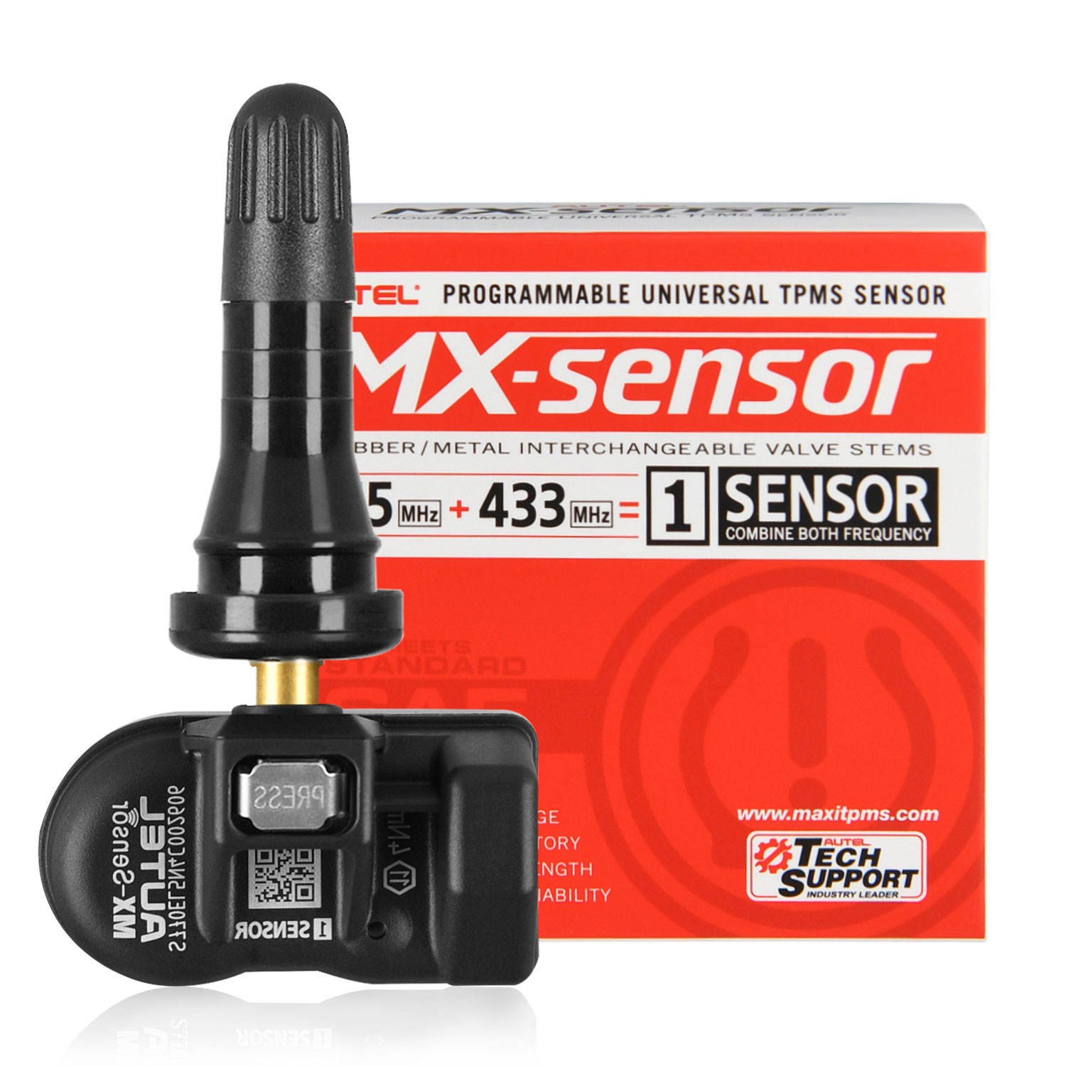 AUTEL MX-Sensor 315+433mhz Rubber | Sensor TPMS Programmable — foto 4