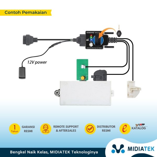 GODIAG CAS1 CAS2 BMW Mechanical Key Test Platform — foto 3