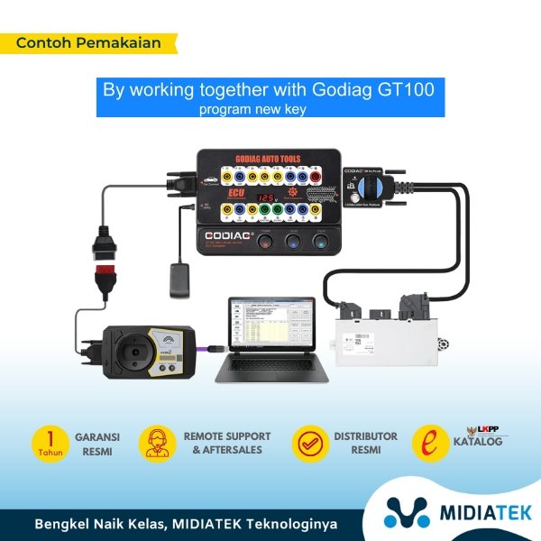 GODIAG CAS4 CAS4+ Test Platform BMW Supports Off-Site Key Programmin — foto 2