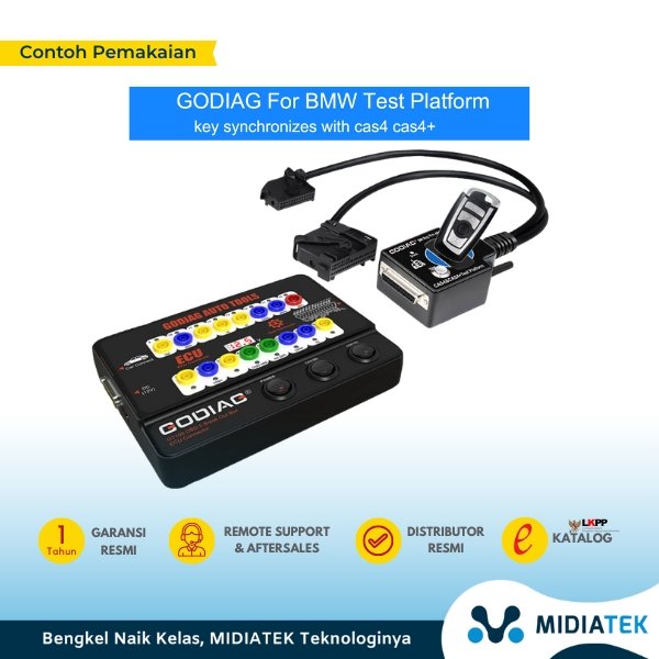 GODIAG CAS4 CAS4+ Test Platform BMW Supports Off-Site Key Programmin — foto 5