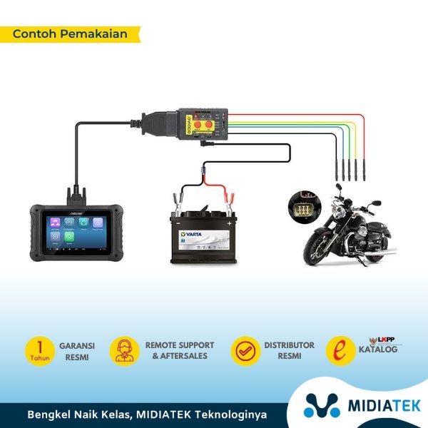 GODIAG GT108 Super OBDI to OBDII Universal Conversion Adapter — foto 5