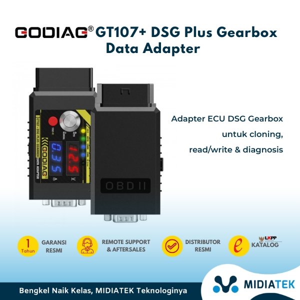 GODIAG GT107+ DSG Plus Gearbox Data Adapter — foto 3