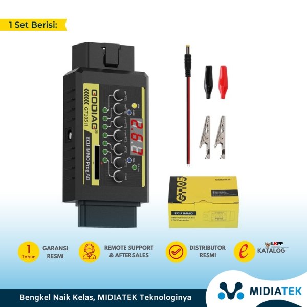 GODIAG GT105 II ECU IMMO Prog AD OBD2 Break Out Box ECU Programming & IMMO Tool — foto 3