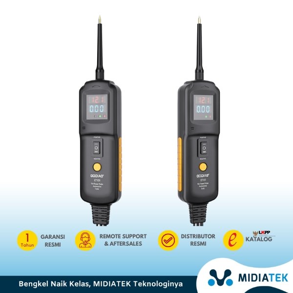 GODIAG GT101 PIRT Power Probe DC 6-40V Vehicles Electrical System Diagnosis/ Fuel Injector Cleaning and Testing/ Current Detection/Relay Testing — foto 4