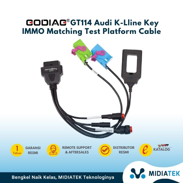 GODIAG GT114 IMMO K-Line Audi A4/A6 C5 Dash Gen 2/3 Key Sync Tool