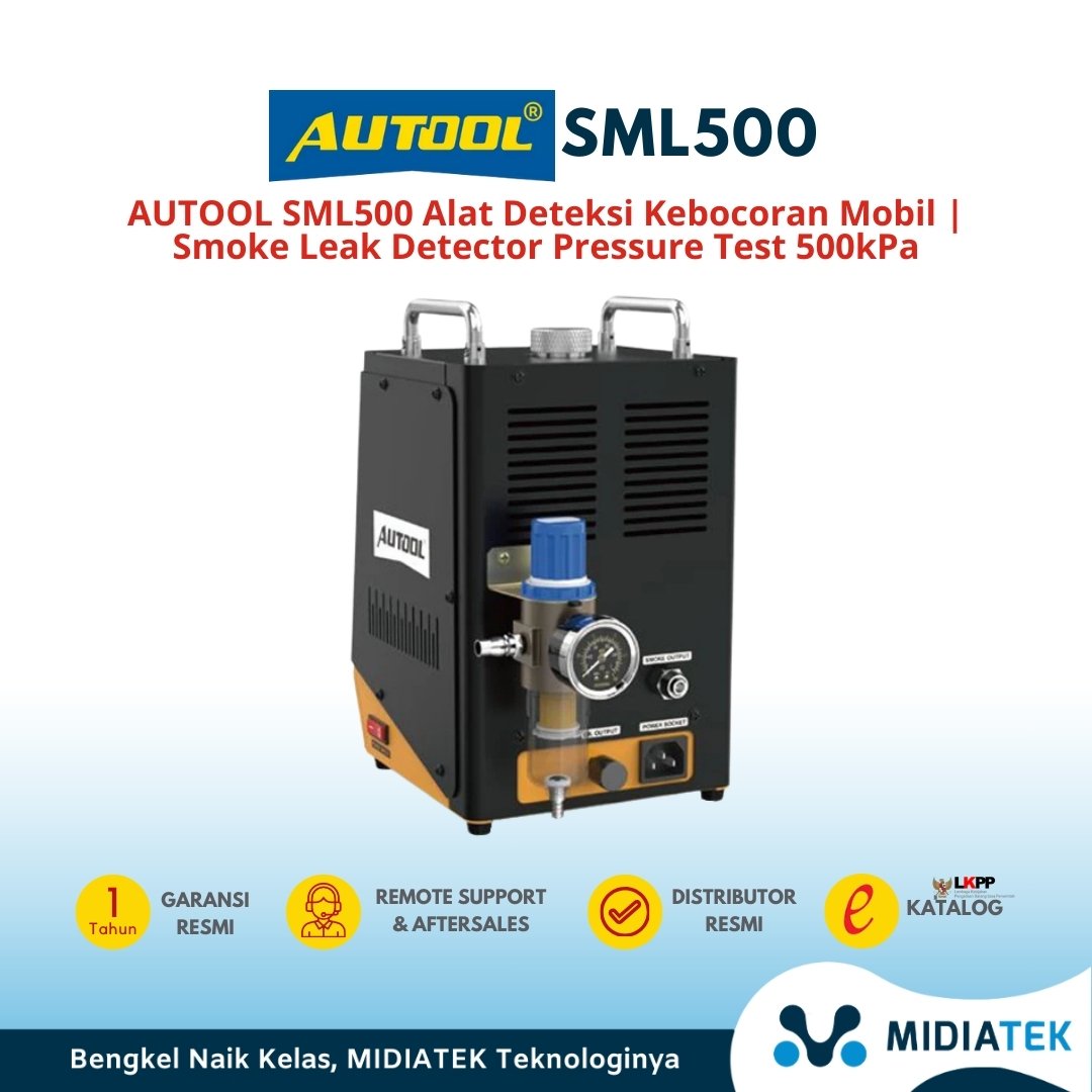 AUTOOL SML500 Smoke Leak Detector Pressure Test 500kPa — foto 2