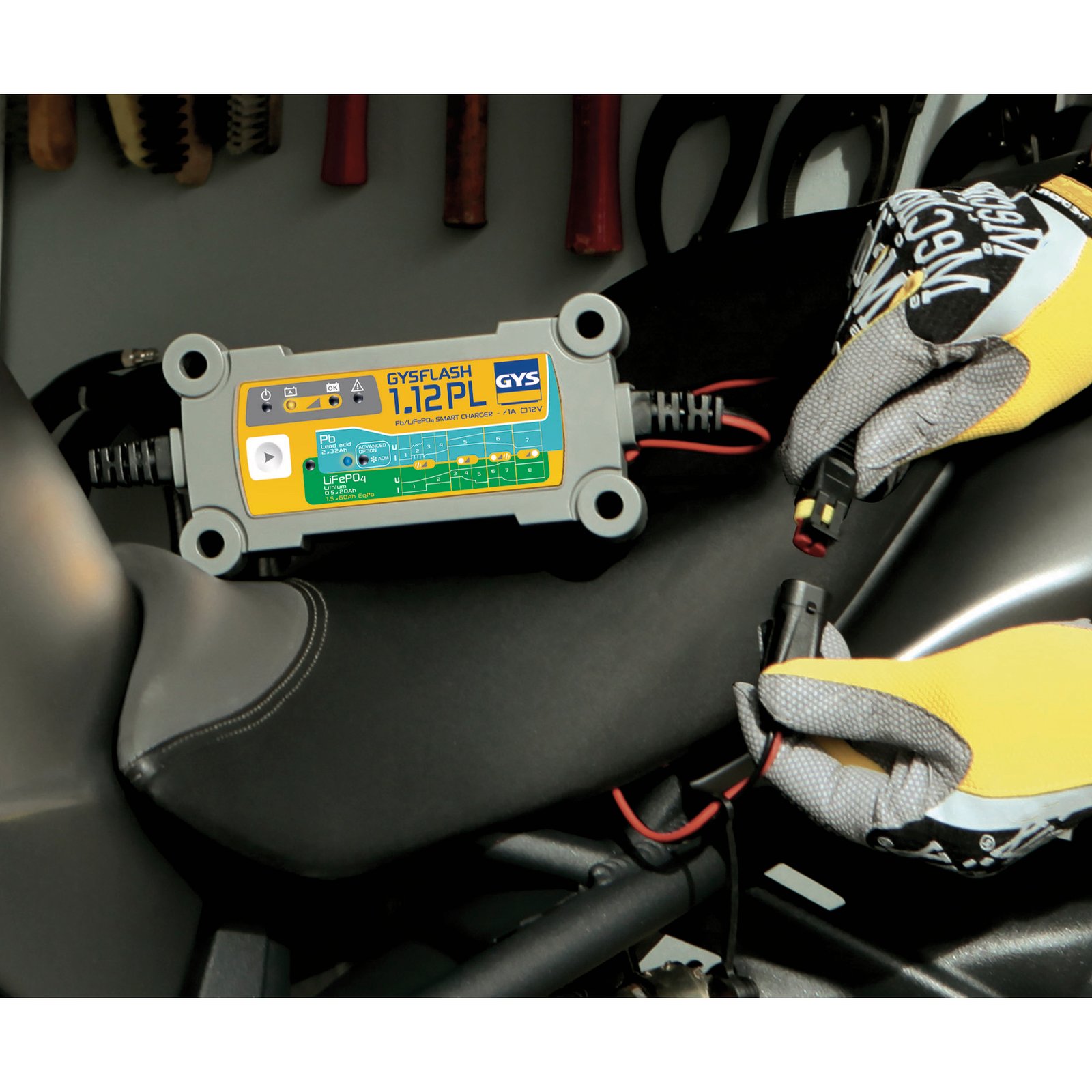 GYS GYSFLASH 1.12PL Battery Charger — foto 5