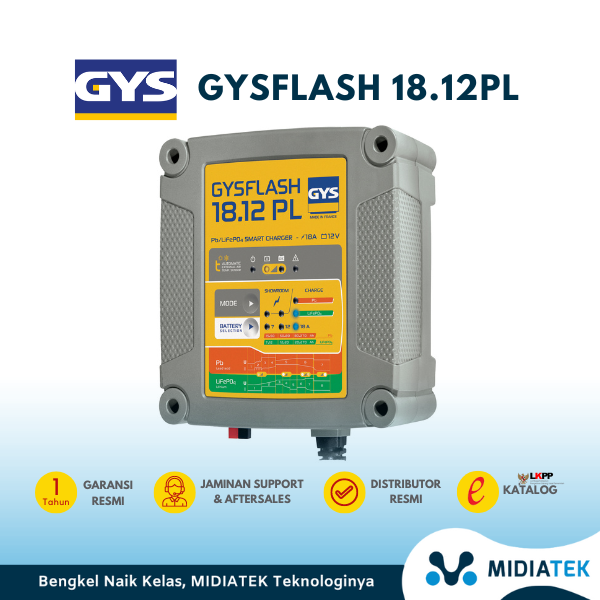 GYS GYSFLASH 18.12PL BAttery Charger