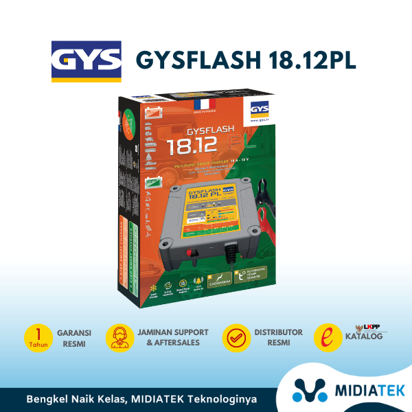 GYS GYSFLASH 18.12PL BAttery Charger — foto 4