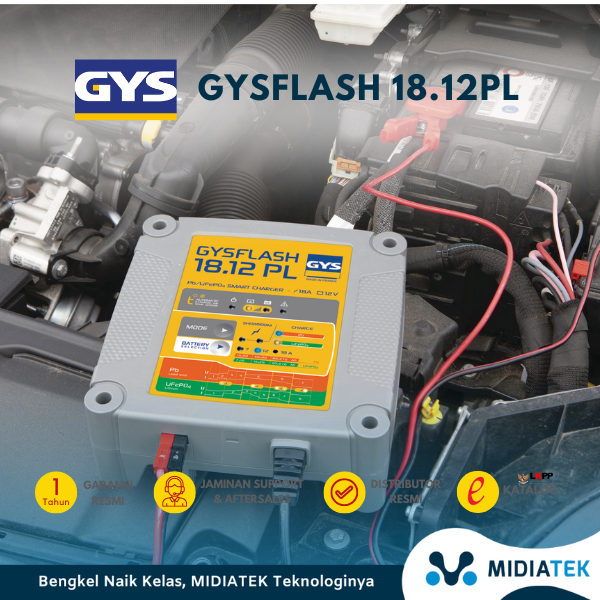 GYS GYSFLASH 18.12PL BAttery Charger — foto 5