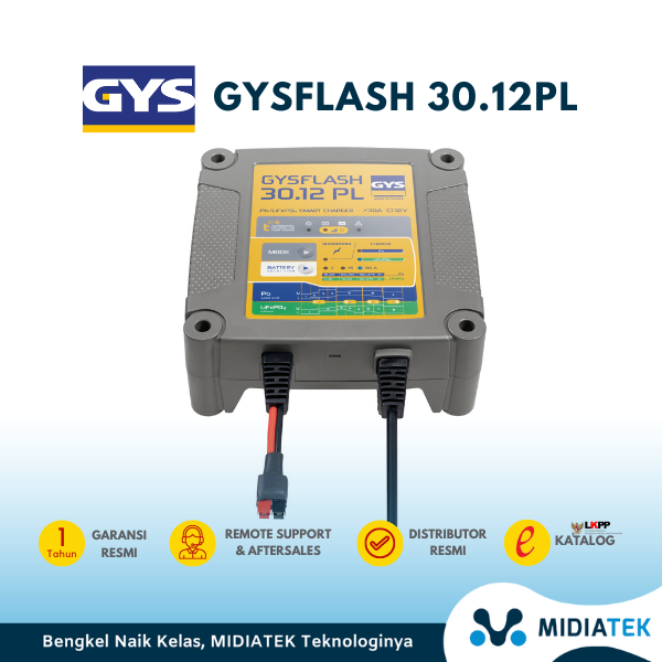 GYS GYSFLASH 30.12PL Battery Charger