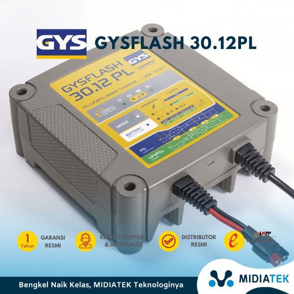 GYS GYSFLASH 30.12PL Battery Charger — foto 5