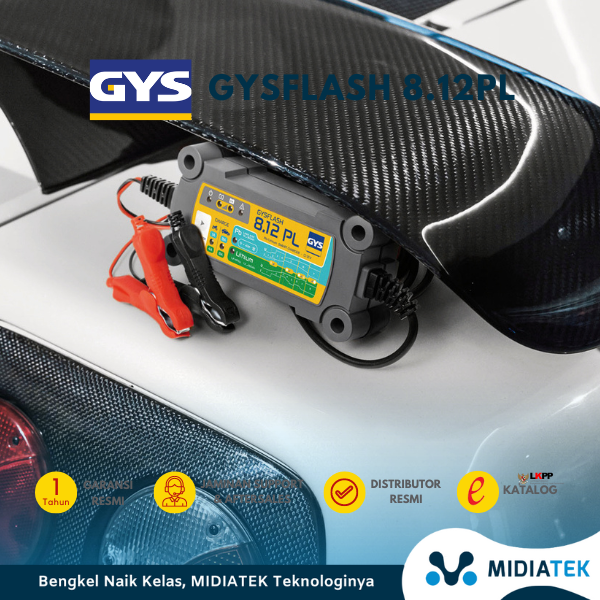 GYS GYSFLASH 8.12 PL Battery Charger — foto 3