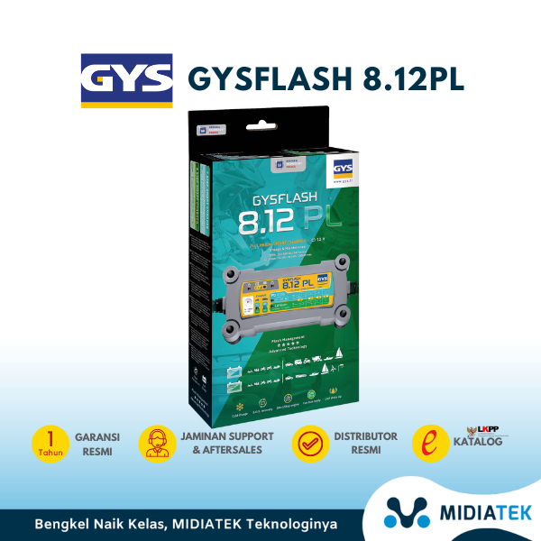 GYS GYSFLASH 8.12 PL Battery Charger — foto 5