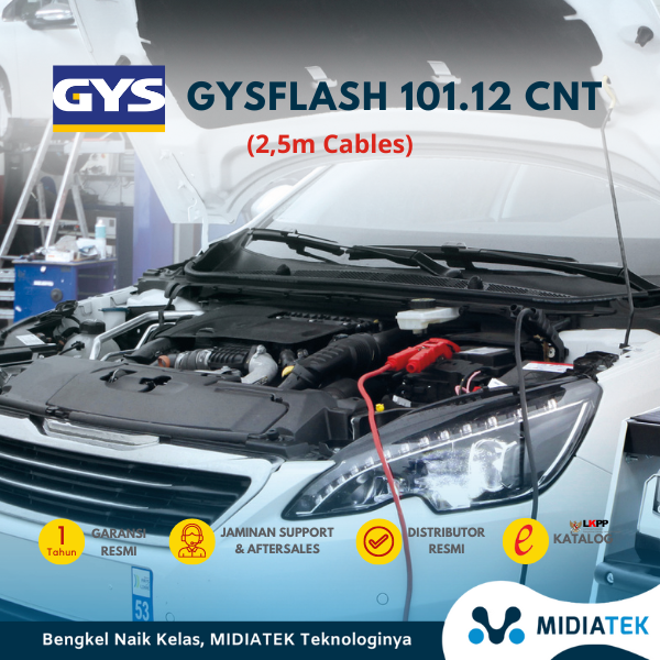 GYS GYSFLASH 101.12 CNT Inverter Charger — foto 4