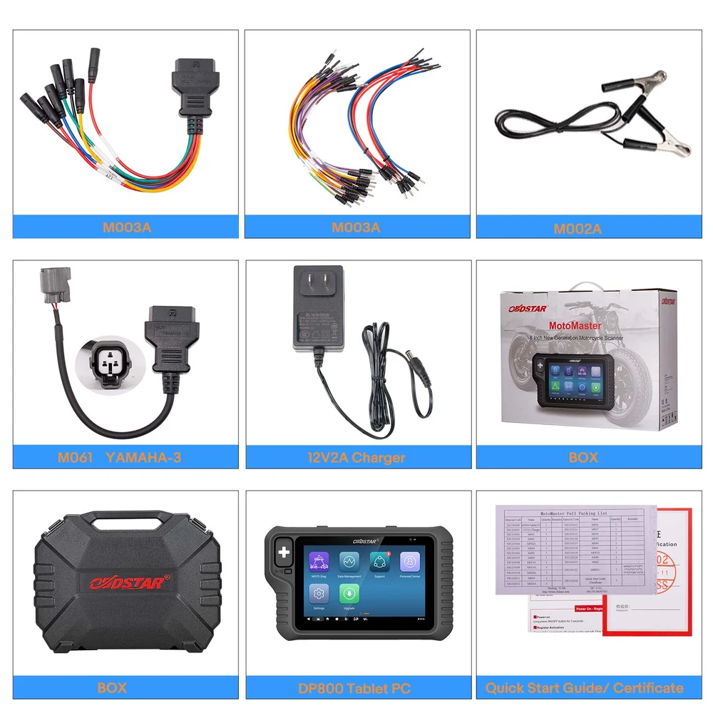 OBDStar Motomaster Diagnostic For Motorcycle — foto 7