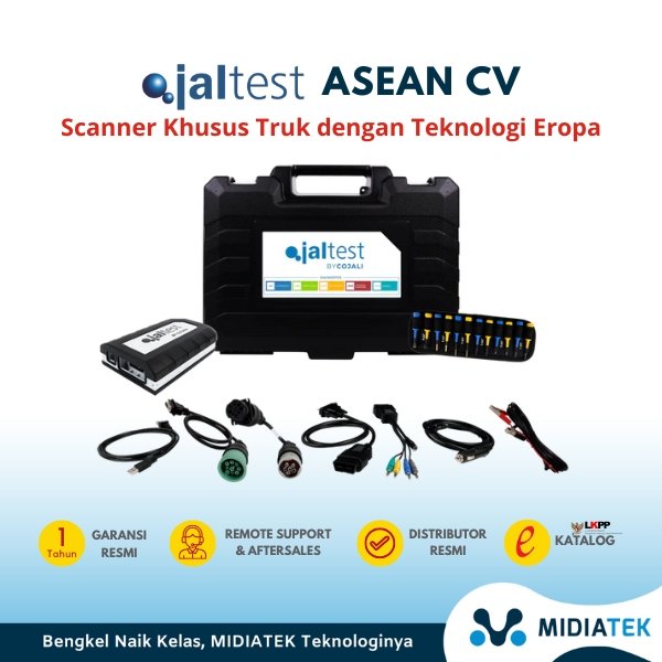 Jaltest ASEAN Diagnostik Multibrand Kendaraan Komersial Asia ASEAN 