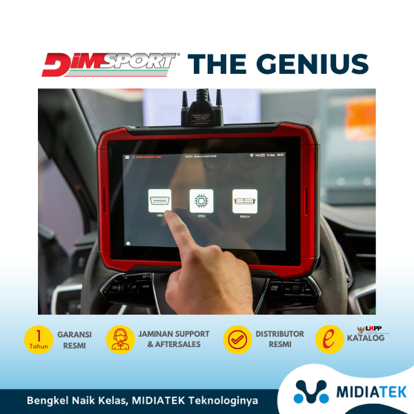 Dimsport The Genius Master ECU Programming Device (TRUCK, BUS, LCV & OHW) — foto 5