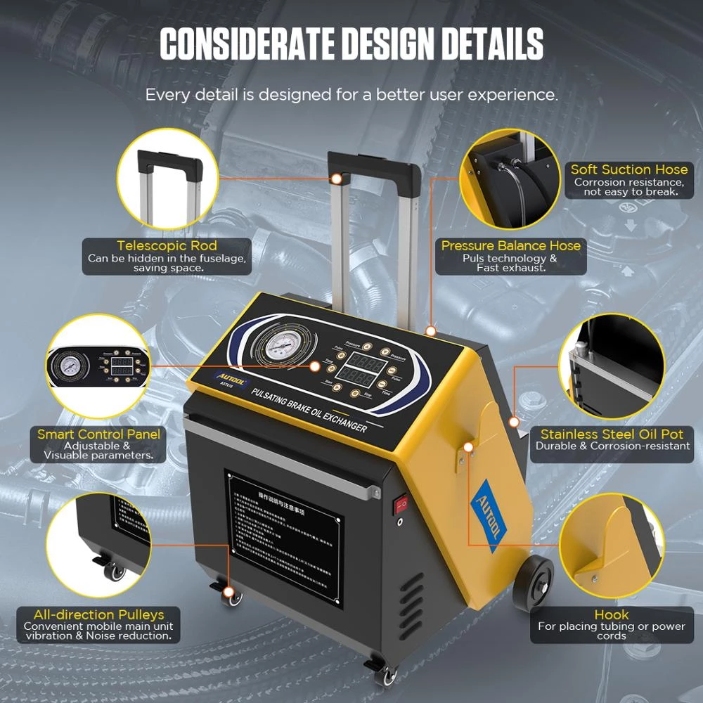AUTOOL AST618 Brake Oil Changer — foto 3