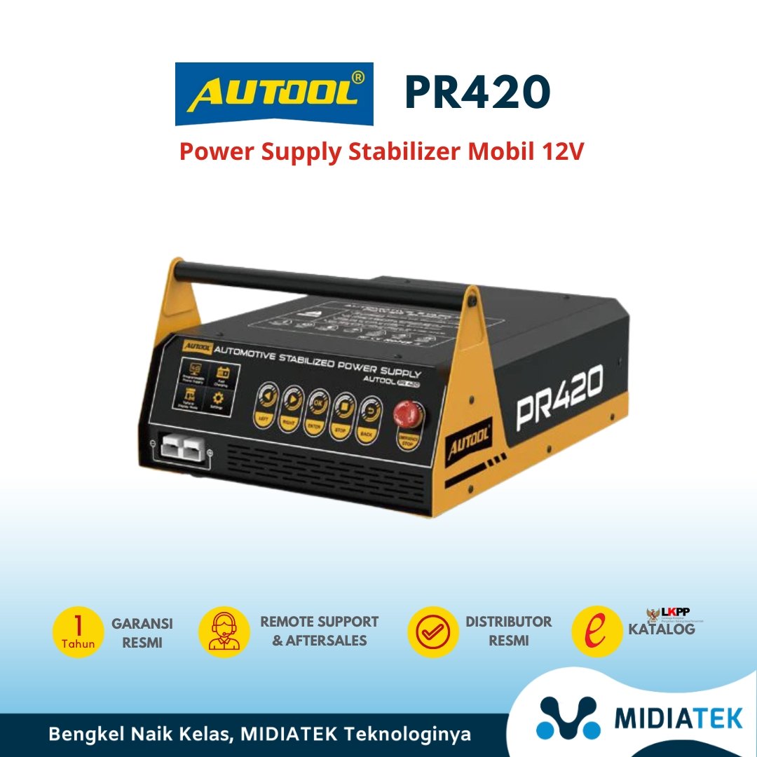 AUTOOL PR420 Power Supply Stabilizer Mobil 12V