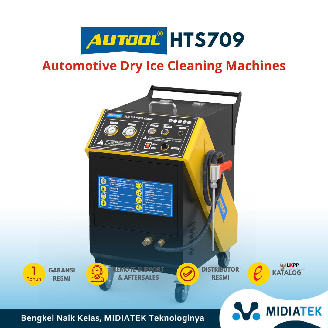 AUTOOL HTS709 Automotive Dry Ice Cleaning Machines