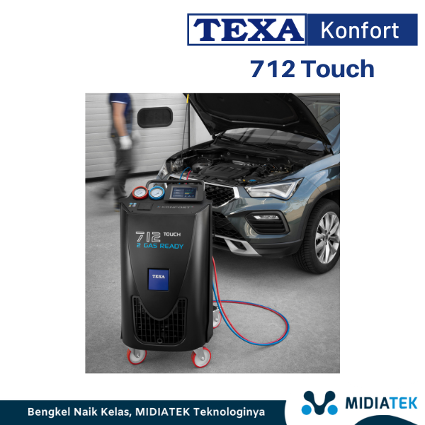 TEXA KONFORT 712 TOUCH for R134a or R1234yf — foto 3