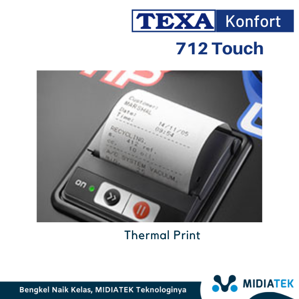 TEXA KONFORT 712 TOUCH for R134a or R1234yf — foto 4