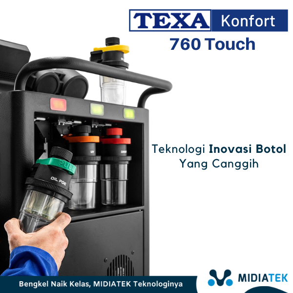 TEXA KONFORT 760 TOUCH for R134a or R1234yf — foto 6