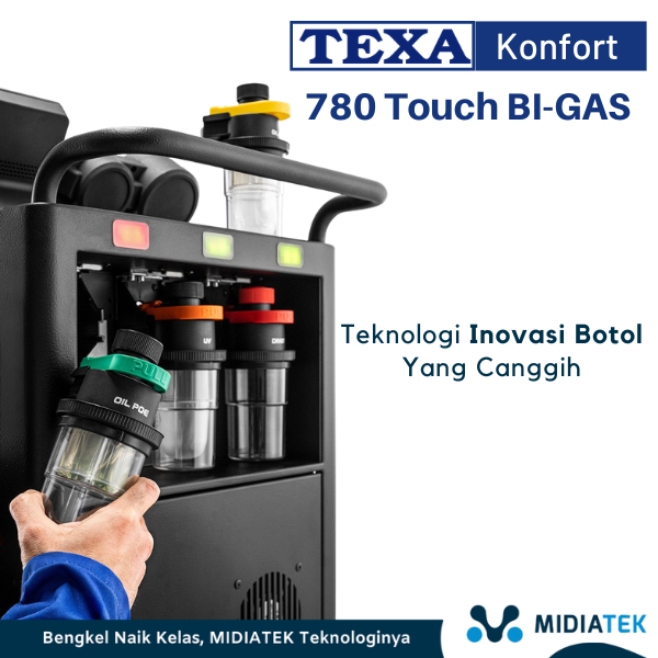 TEXA KONFORT 780 TOUCH BI-GAS R134a AND R1234yf — foto 2