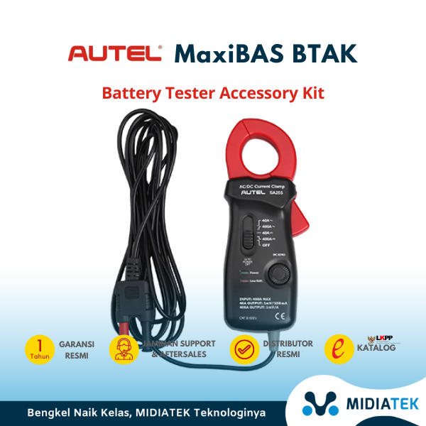 AUTEL MaxiBAS BTAK Battery Tester Accessory Kit — foto 3