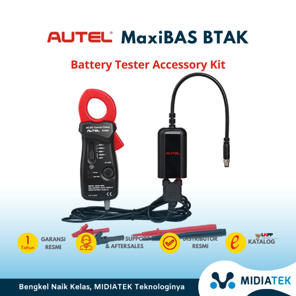AUTEL MaxiBAS BTAK Battery Tester Accessory Kit — foto 4
