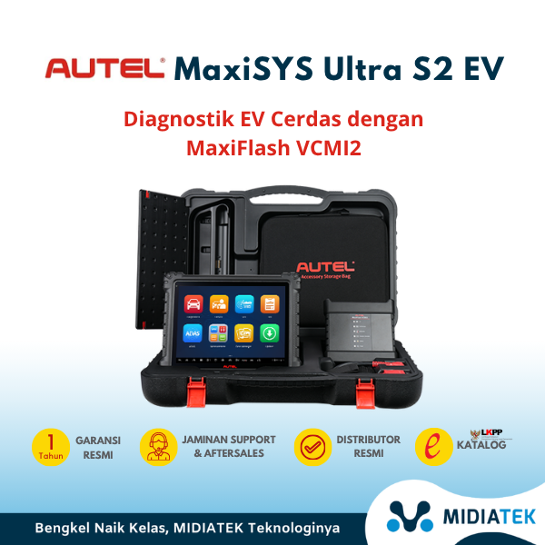 AUTEL MaxiSYS ULTRA S2  EV Scanner Mobil Diagnostik EV Cerdas dengan MaxiFlash VCMI2 — foto 2