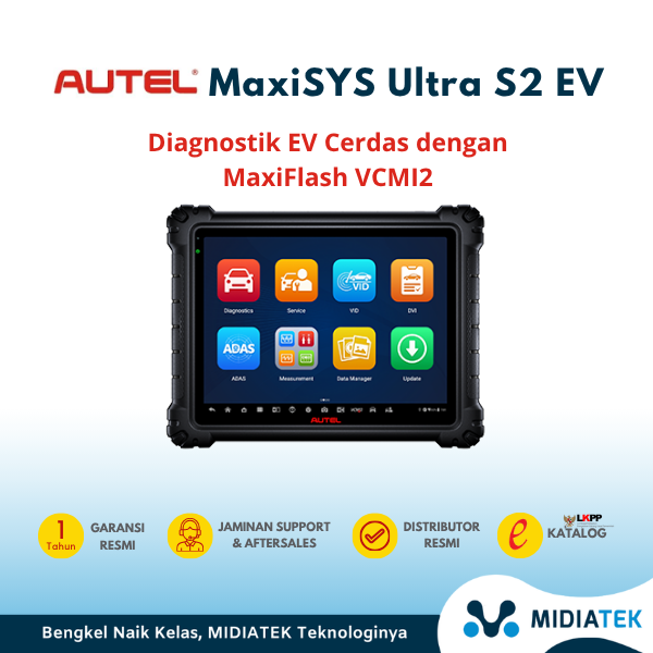 AUTEL MaxiSYS ULTRA S2  EV Scanner Mobil Diagnostik EV Cerdas dengan MaxiFlash VCMI2 — foto 5