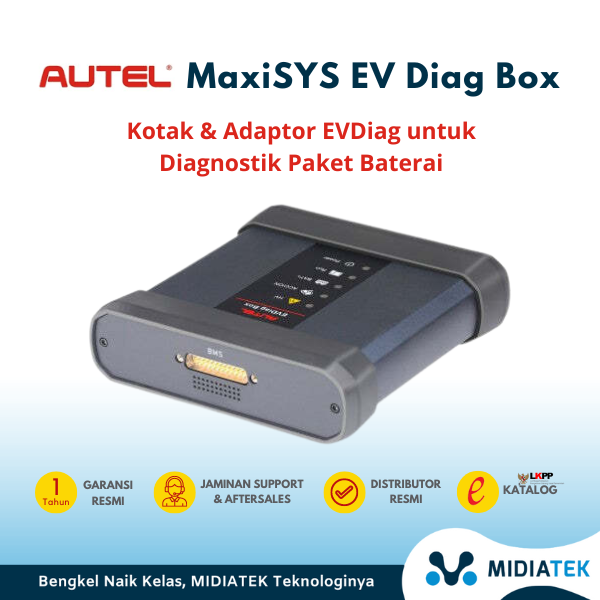 AUTEL MaxiSYS EVDiag Box Kotak & Adaptor EVDiag untuk Diagnostik Paket Baterai — foto 2