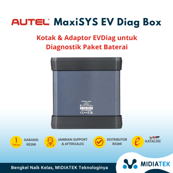 AUTEL MaxiSYS EVDiag Box Kotak & Adaptor EVDiag untuk Diagnostik Paket Baterai — foto 5