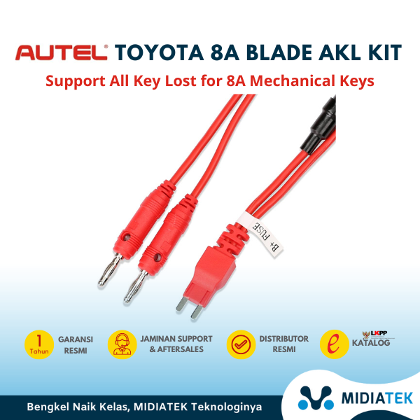 Autel Toyota 8A Blade AKL kit — foto 4