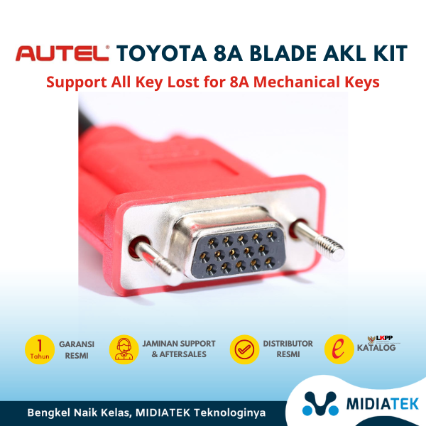 Autel Toyota 8A Blade AKL kit — foto 5