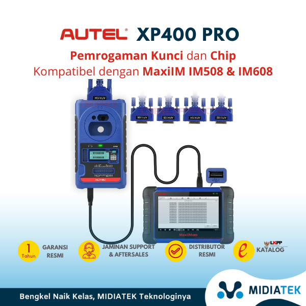 AUTEL XP400 Pro Programmer Kunci Immobilizer Profesional — foto 2