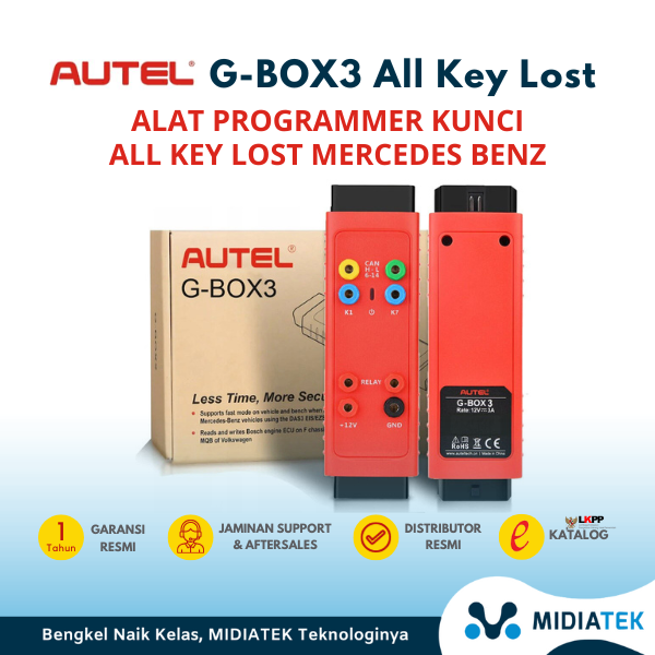 AUTEL G-Box 3 All Key Lost