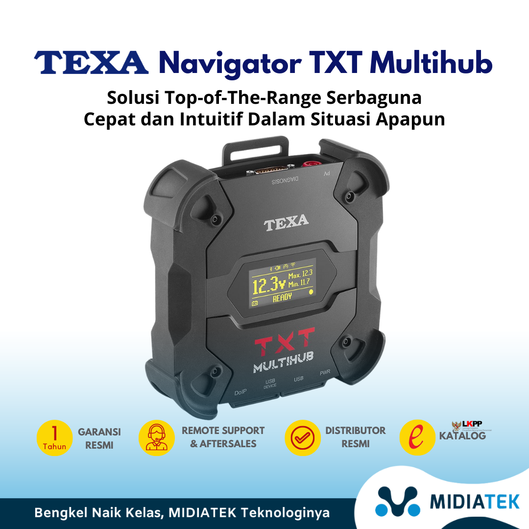 TEXA Navigator TXT MULTIHUB + IDC6 Software