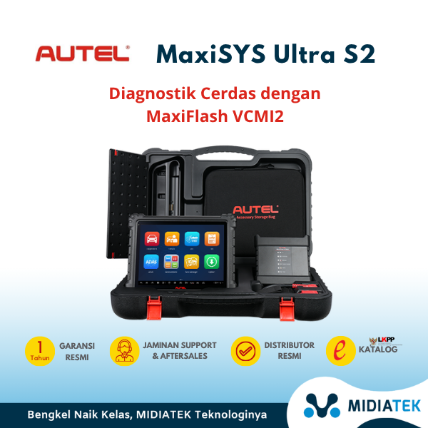 AUTEL MaxiSYS ULTRA S2 Scanner Mobil Diagnostik EV Cerdas dengan MaxiFlash VCMI2 — foto 3