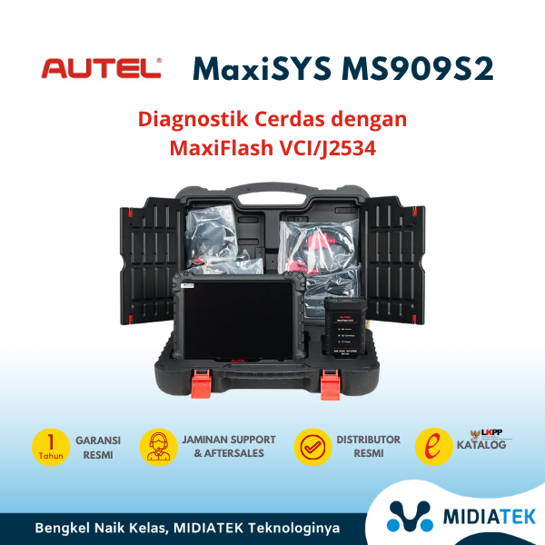 AUTEL MS909S2 Scanner Mobil dengan MaxiFlash VCIJ2534  — foto 4