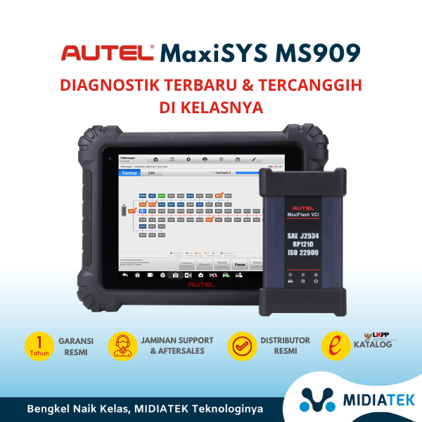 AUTEL MaxiSYS MS909 Scanner Mobil Universal Profesional  — foto 2