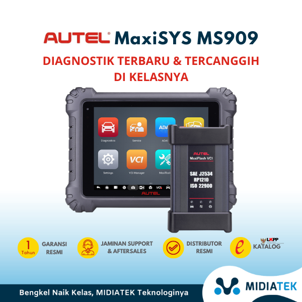 AUTEL MaxiSYS MS909 Scanner Mobil Universal Profesional  — foto 3