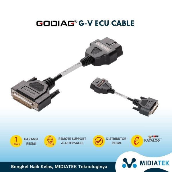GODIAG G-V ECU Cable VAG DSG | Koneksi Xhorse MULTI PROG + GT107/GT107+ GPT BENCH BOOT | Read Write Gearbox & Engine ECU — foto 3