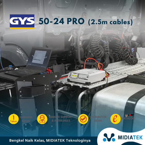 GYSFLASH 50-24 Pro (2,5m Cables)